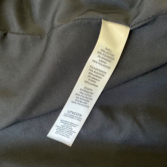 Chico's Blazer Womens Size 2-Large Cheetah Print One Button Bold Casual Jacket - Picture 8 of 15